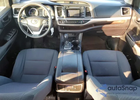 2018 Toyota Highlander Le z USA, uszkodzony, nr VIN 5TDBZRFH9JS899617